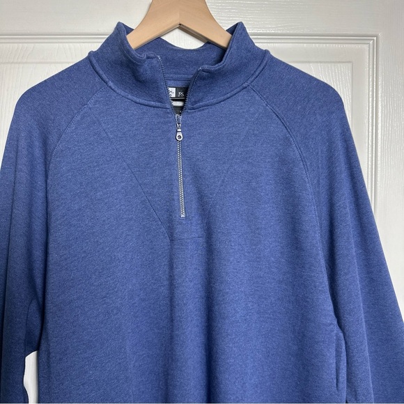 Jos. A. Bank Leadbetter Golf Men’s XL 1/4 Zip 100% Pima Cotton Sweater Outdoor - Picture 3 of 10